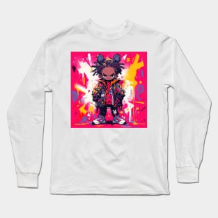 Mystical Doodle Meditator Long Sleeve T-Shirt